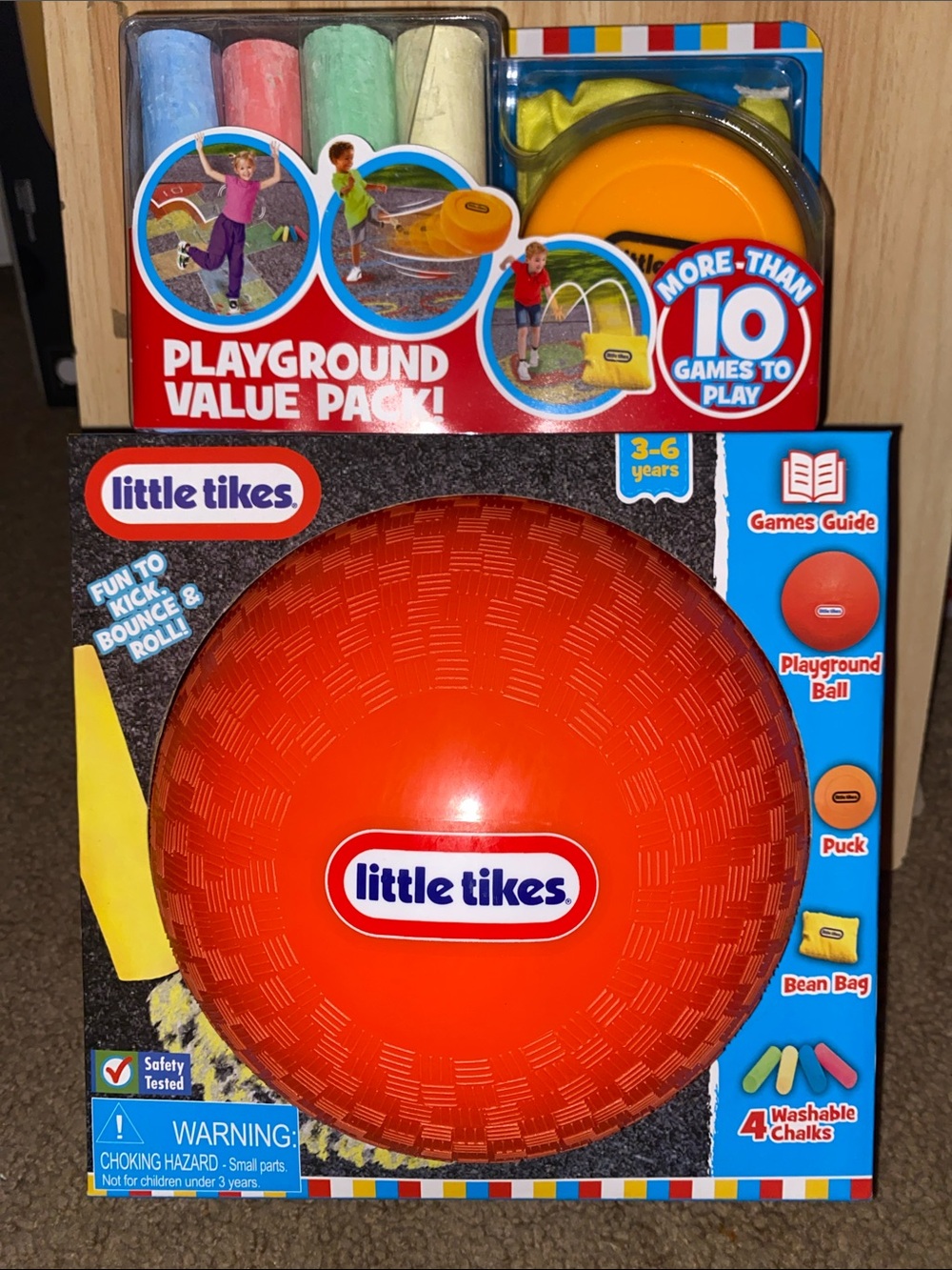 Little Tikes Red Playground Ball Value Pack - 10+ Games